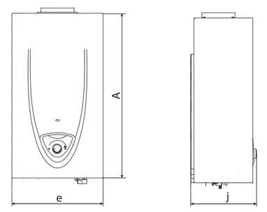 Водонагреватель газовый проточный Ariston FAST EVO C 11