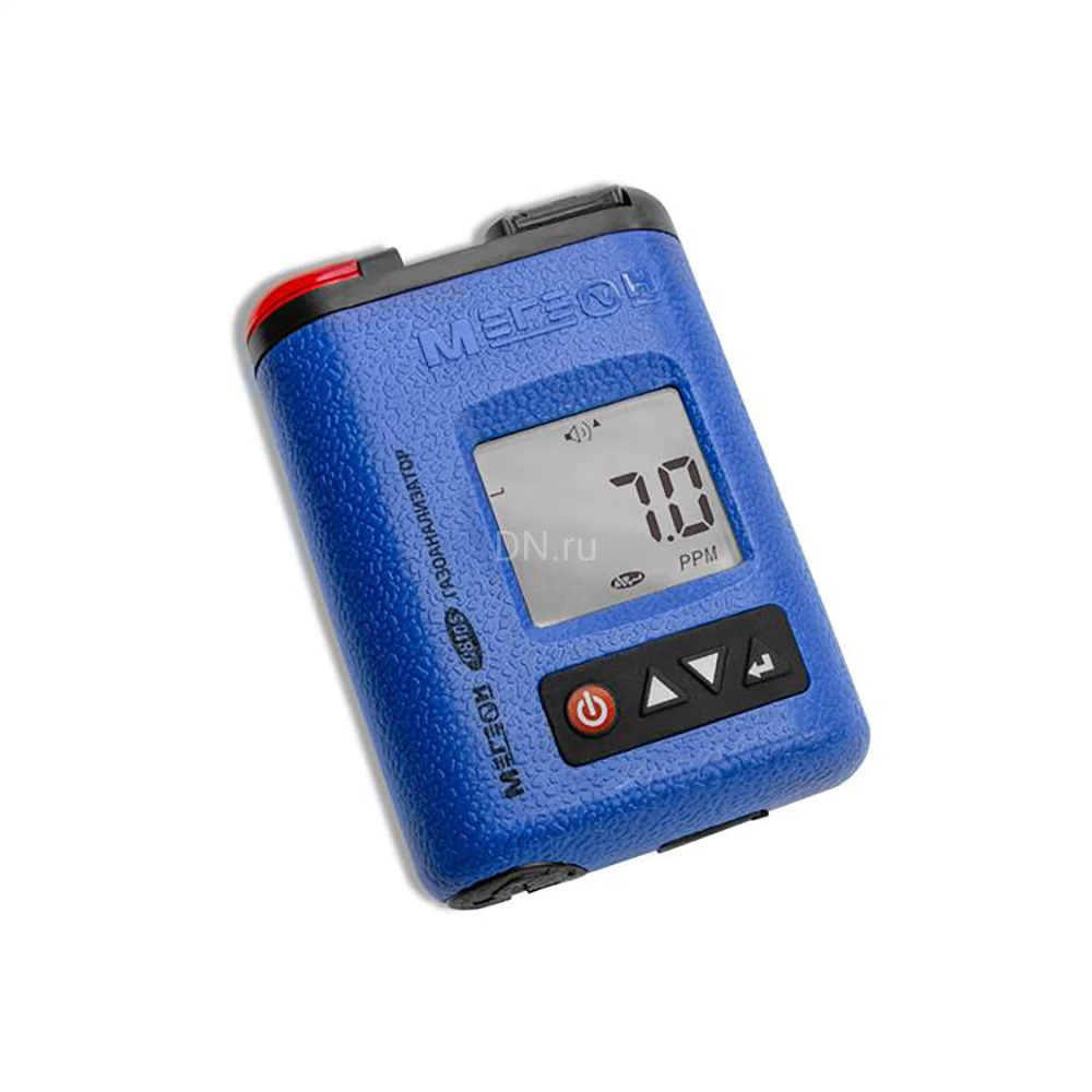 Газоанализатор (газосигнализатор) диоксида серы МЕГЕОН 08105 индивидуальный, материал корпуса - пластик, 3 вида сигнализации, напряжение - 3.7В, IP65