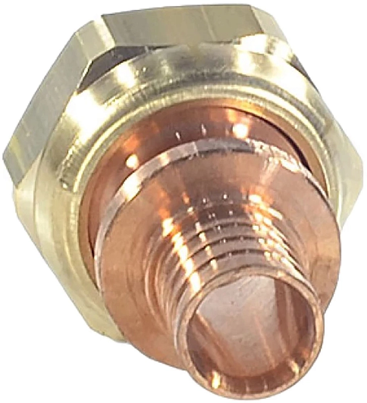 Переходник аксиальный РЕХАУ Rautitan RX+ Дн40х1 1/2″ Ру10 для труб из сшитого полиэтилена с накидной гайкой, корпус- бронза 14563443001