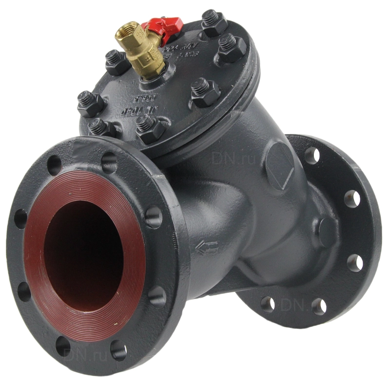 Фильтр сетчатый чугунный Danfoss FVF Ду200 Ру16 с дренажным краном фланцевый 065B7737